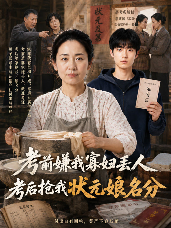 考前嫌我寡妇丢人，考后抢我状元娘名分