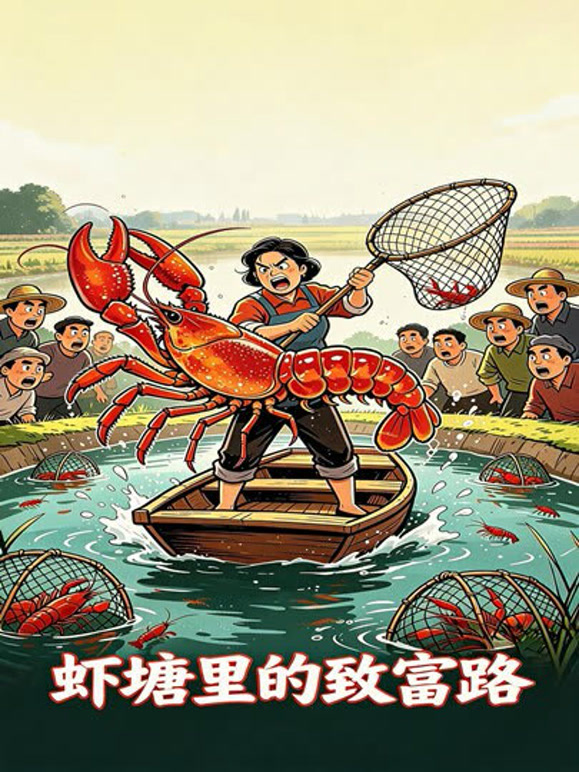 虾塘里的致富路