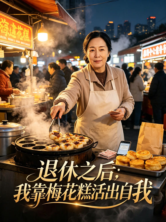 退休之后，我靠梅花糕活出自我