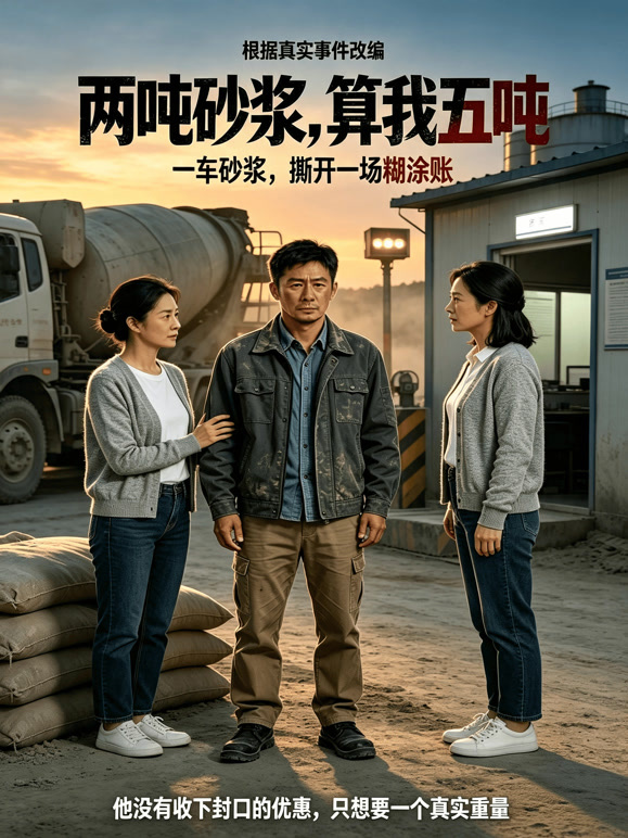 两吨砂浆，算我五吨