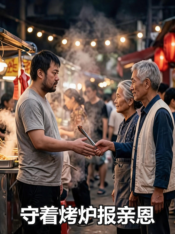 守着烤炉报亲恩