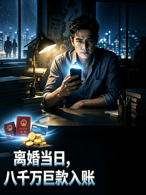 离婚当日，八千万巨款入账