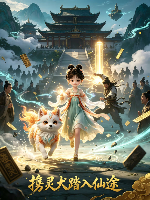 携灵犬踏入仙途