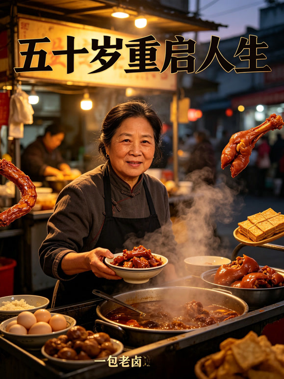 五十岁重启人生！