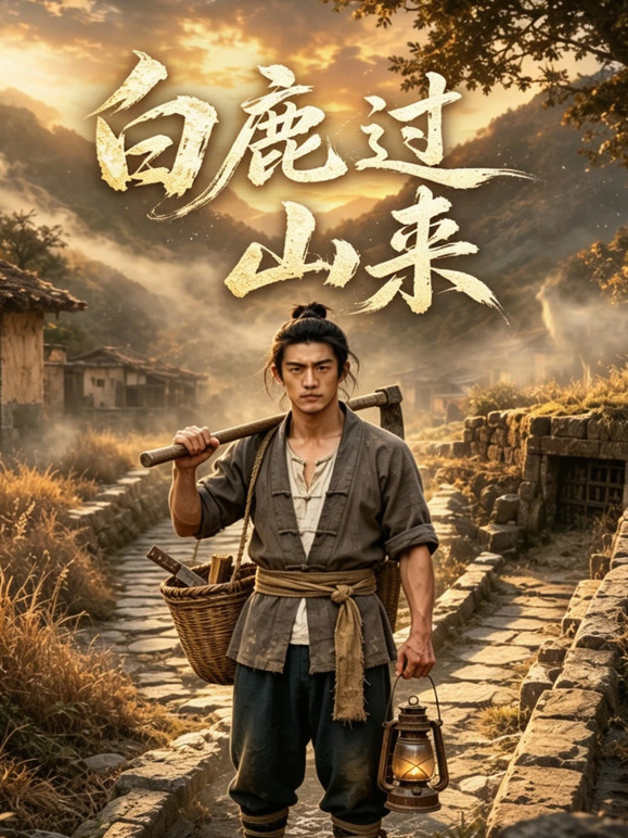 白鹿过山来