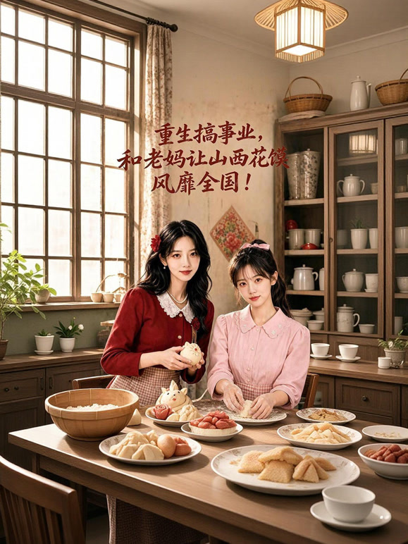 重生搞事业，和老妈让山西花馍风靡全国