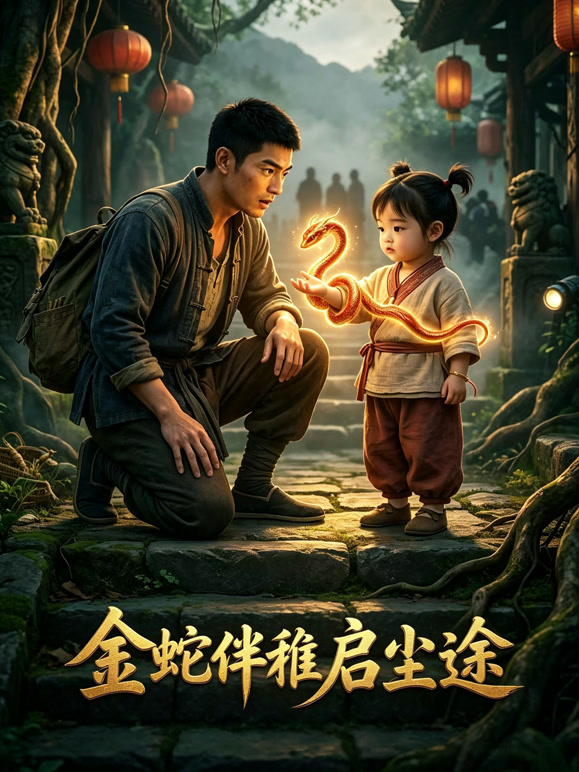 金蛇伴稚启尘途