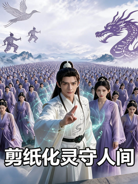 剪纸化灵守人间