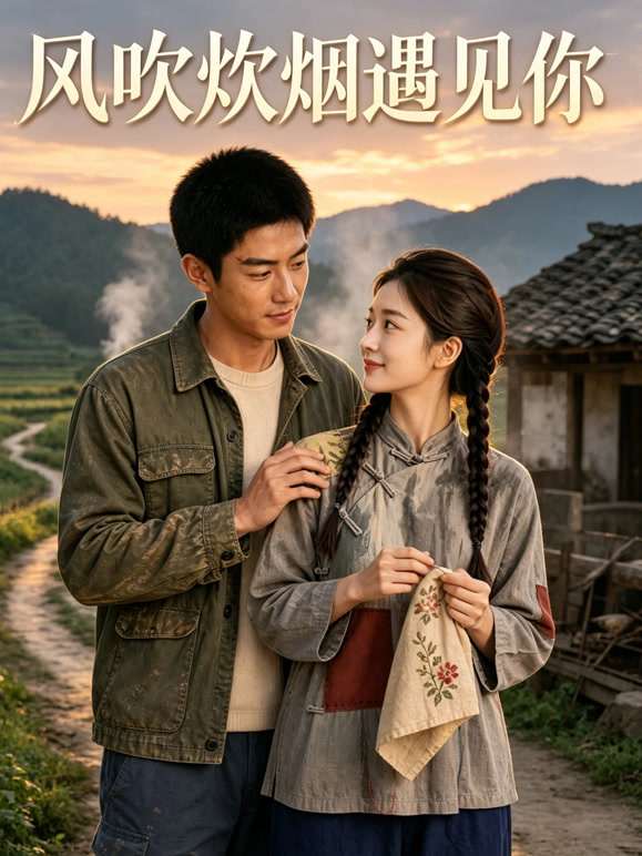 风吹炊烟遇见你
