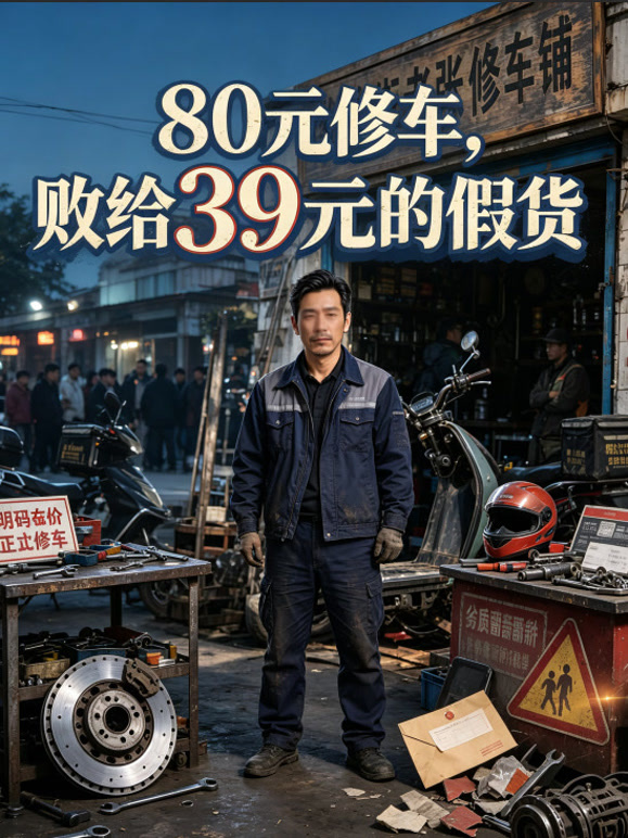 80元修车，败给39元的假货