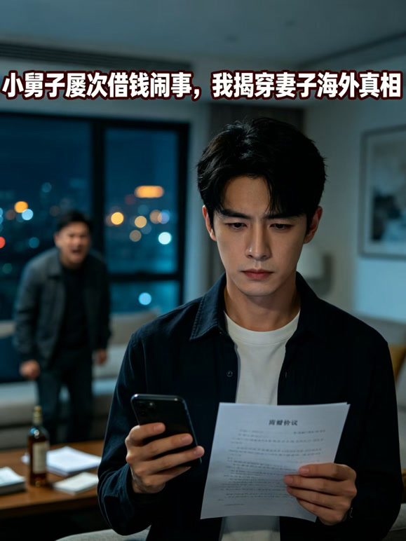 小舅子屡次借钱闹事，我揭穿妻子海外真相