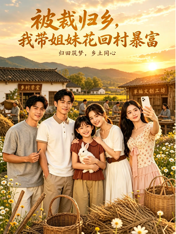 被裁归乡，我带姐妹花回村暴富