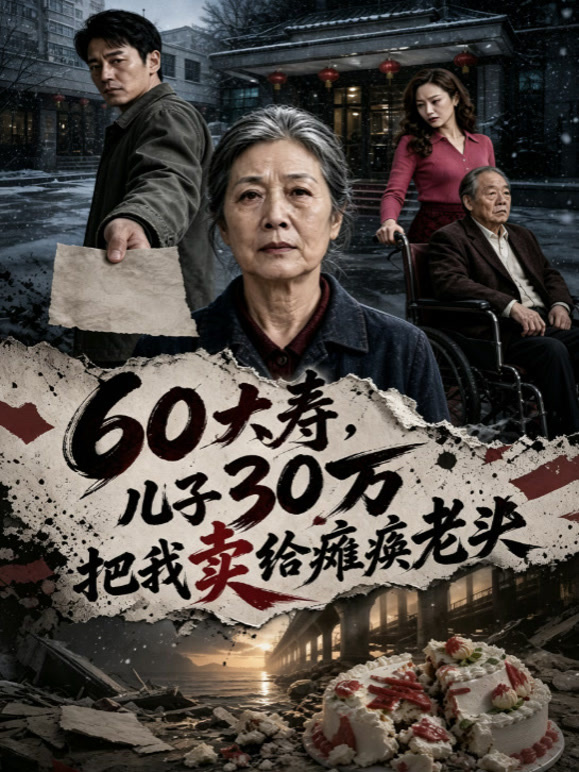 60大寿，儿子30万把我卖给瘫痪老头