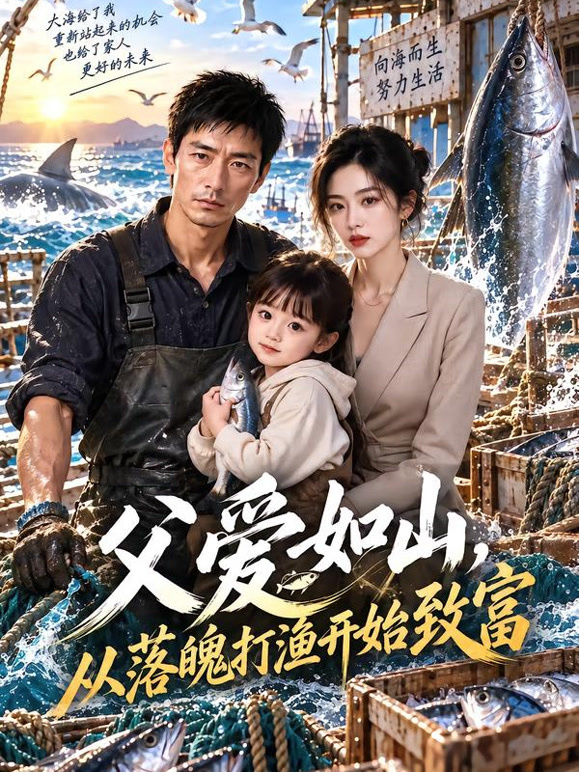 父爱如山，从落魄打渔开始致富