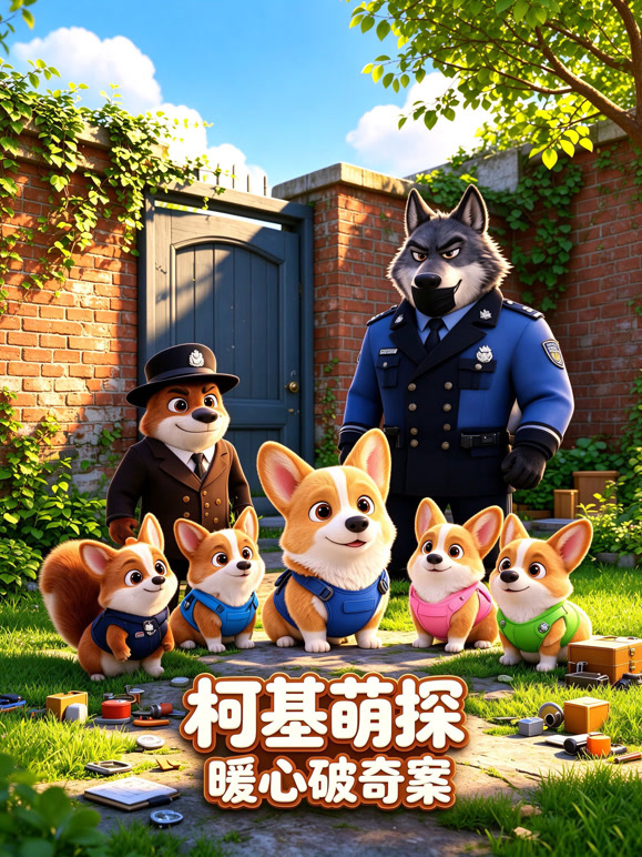 柯基萌探暖心破奇案
