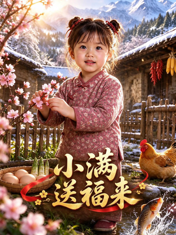 小满送福来