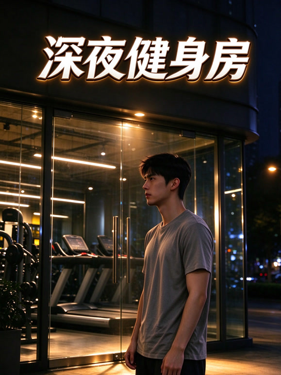 深夜健身房