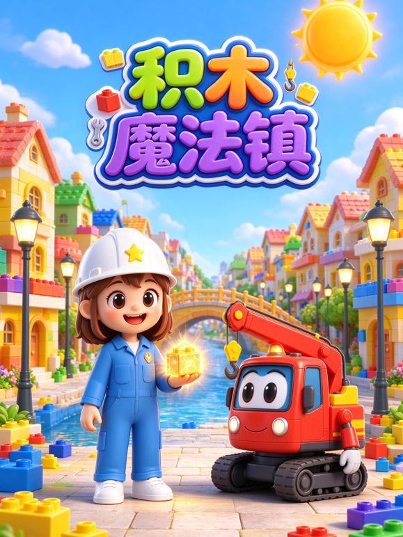积木魔法镇