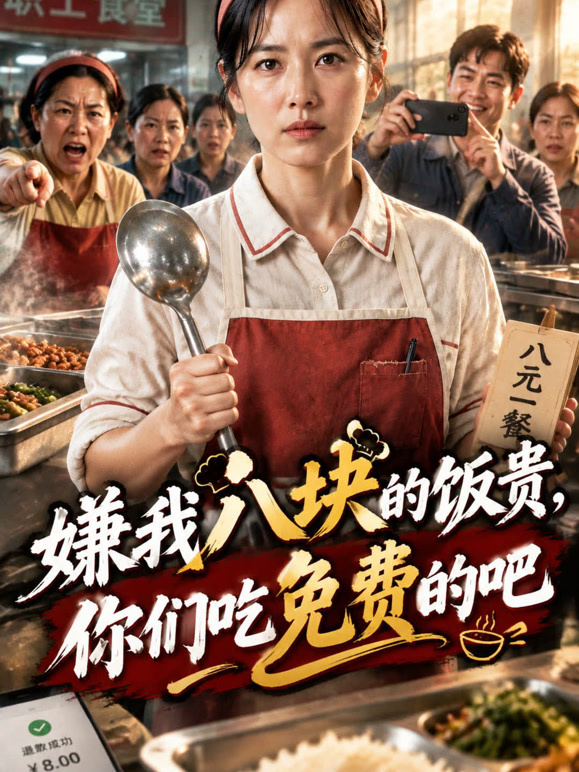 嫌我八块钱的饭贵，你们吃免费的吧