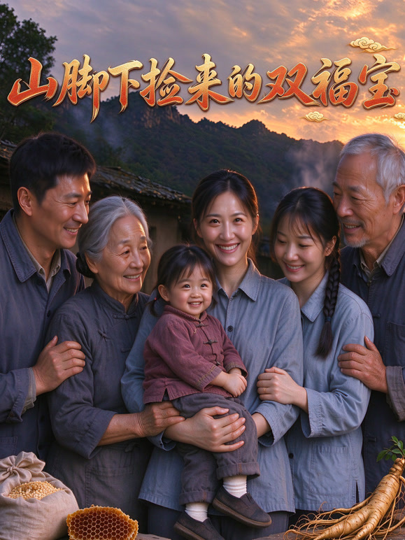山脚下捡来的双福宝
